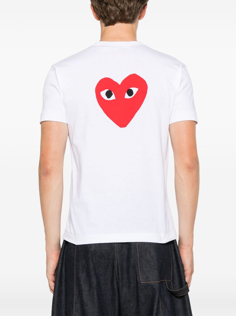 Front Back Red Heart Tee