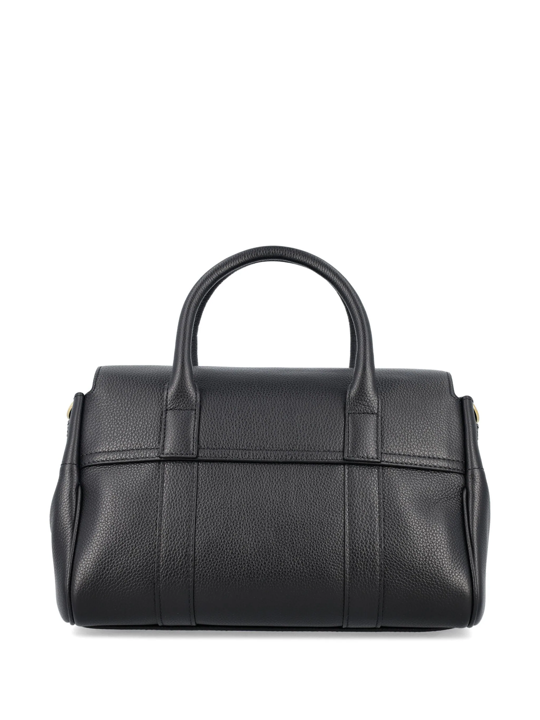 Bayswater Satchel Black Small Classic Grain