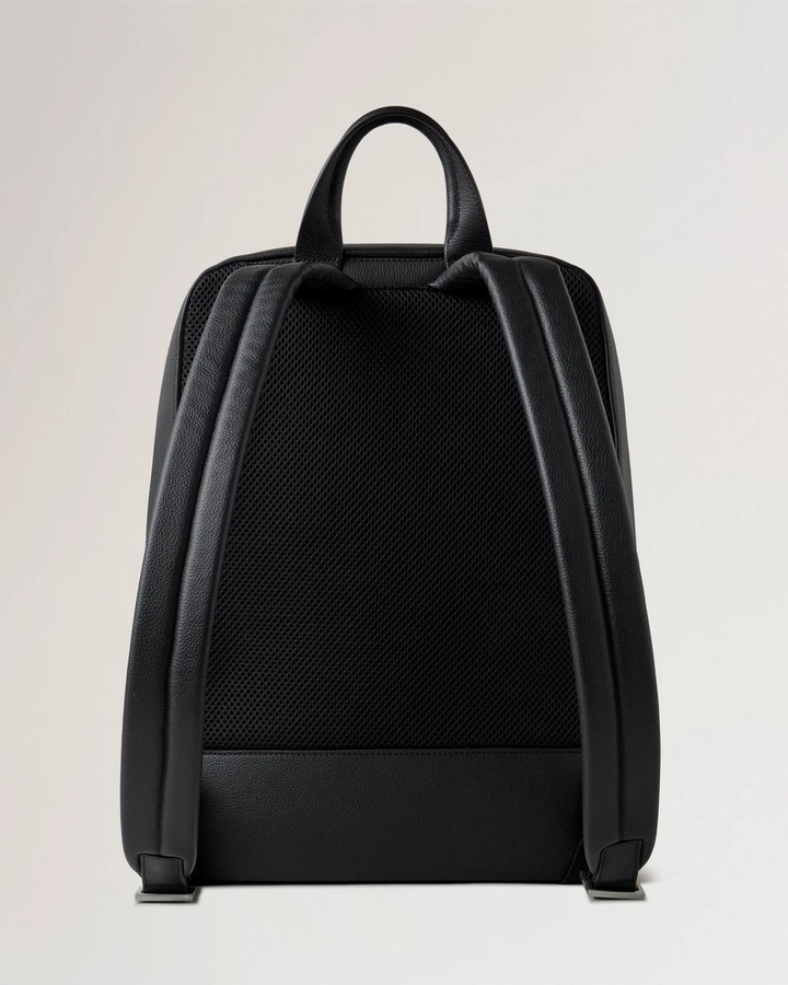 Farringdon Backpack Black Small Pebble Grain