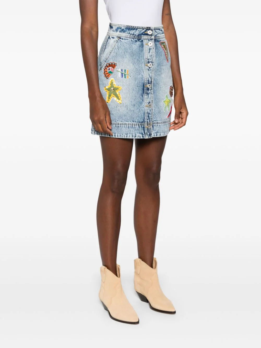 Jackpot Denim Skirt