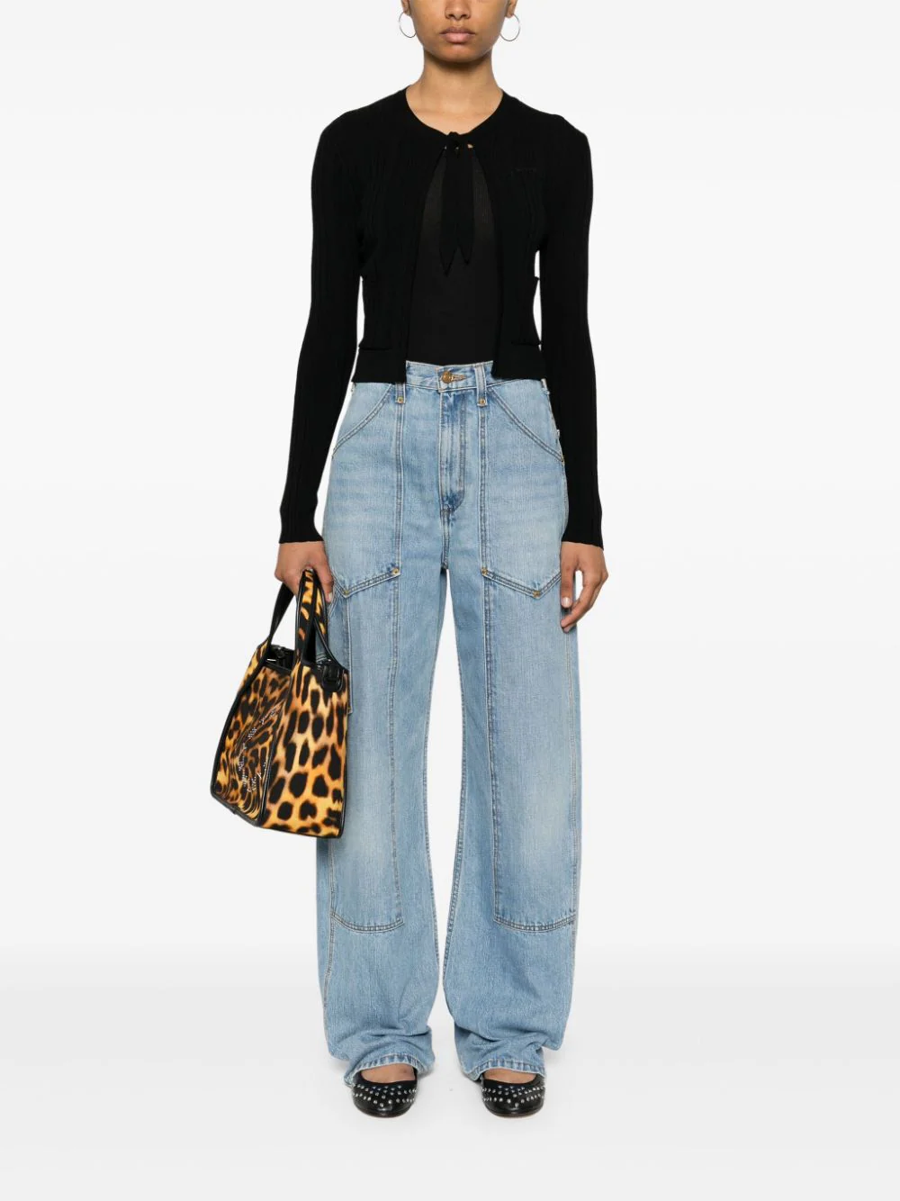 Light Viscose Rib Cardigan