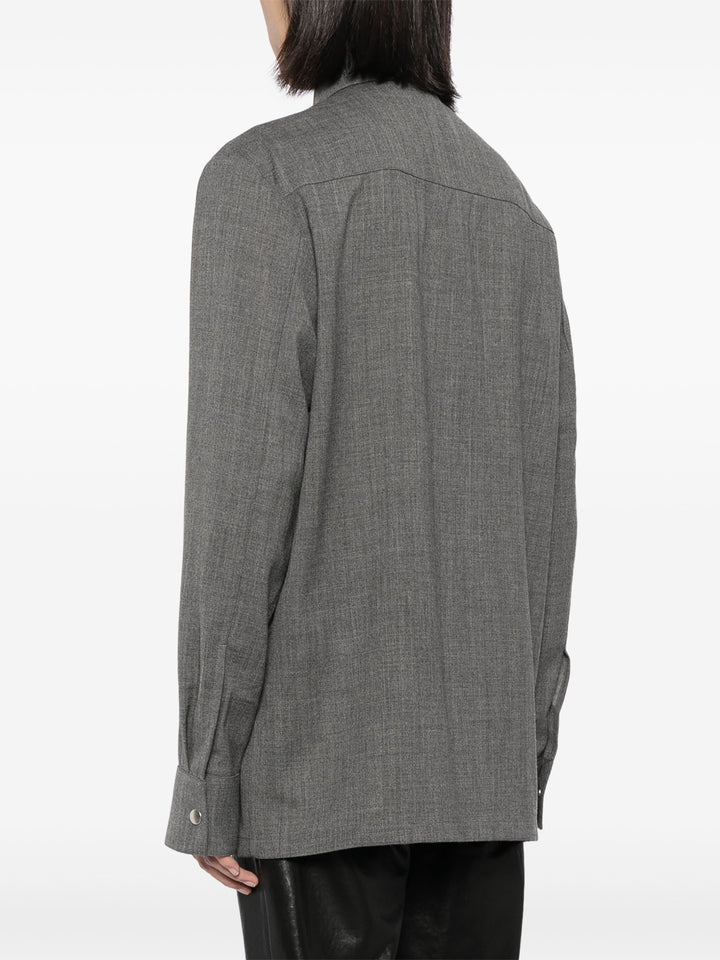 Boxy Fit Straight Shirt