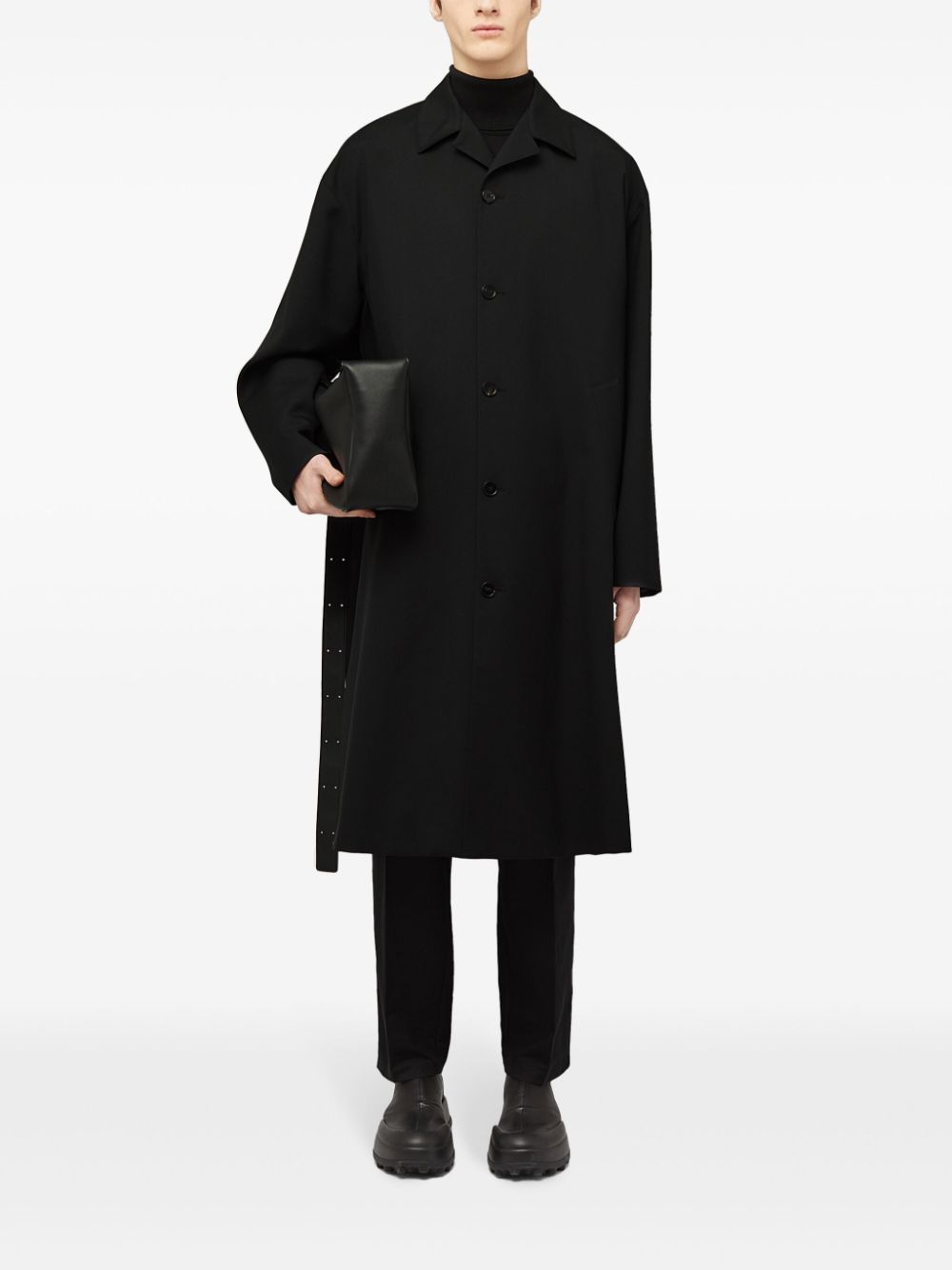 Black Tapered Trousers