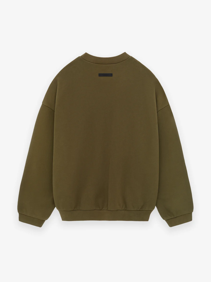 Fleece Crewneck Swearshirt Men