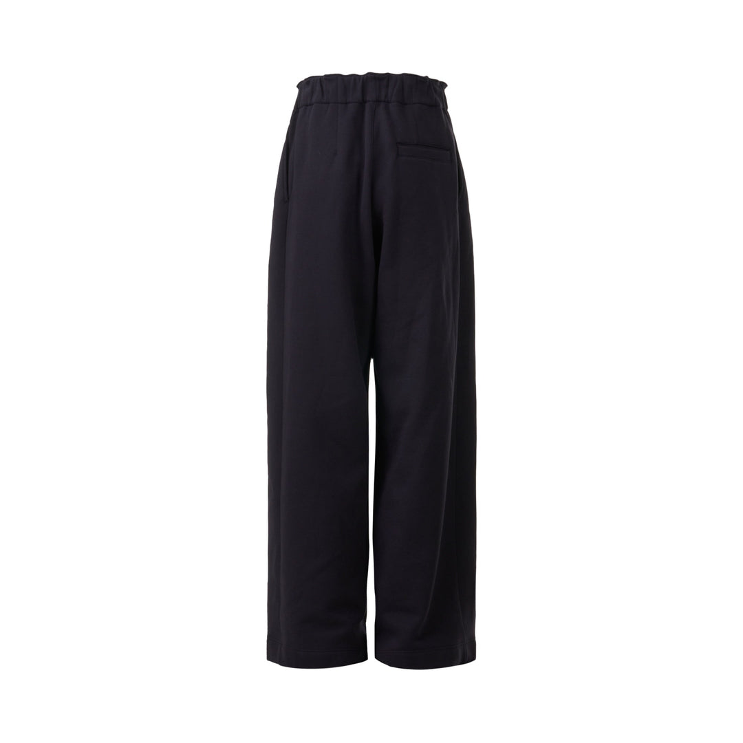 Basic Sweat Brushed Black Pants