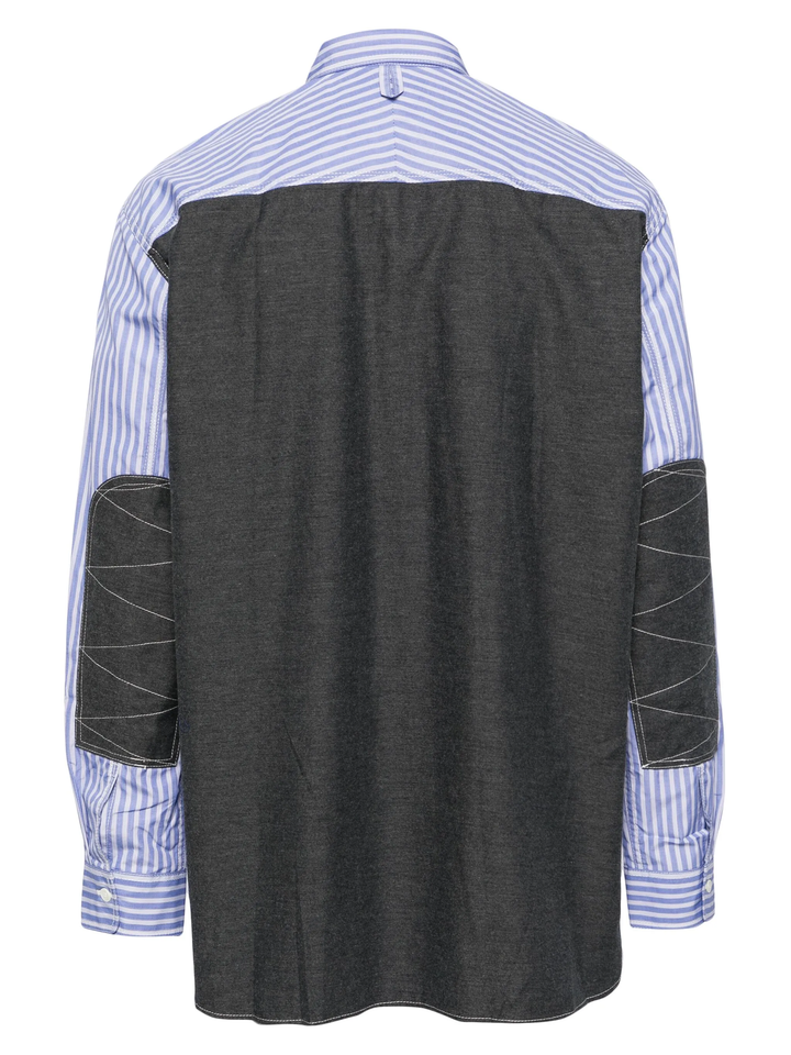 Cotton Stripe X Cotton Flannel Shirt