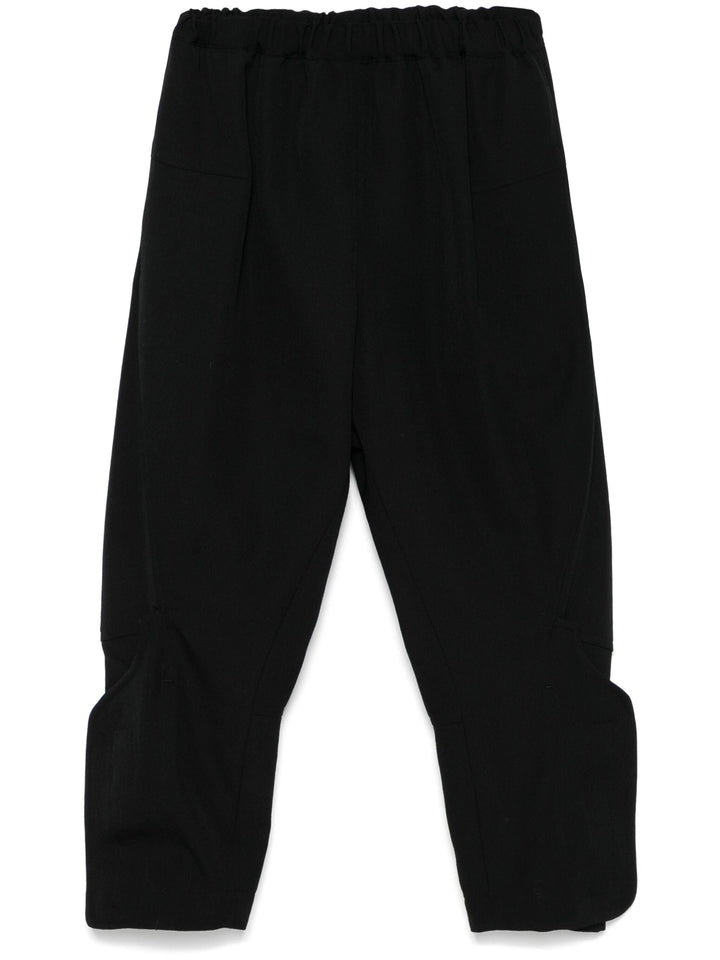 Wool Thick Gabardine Pants