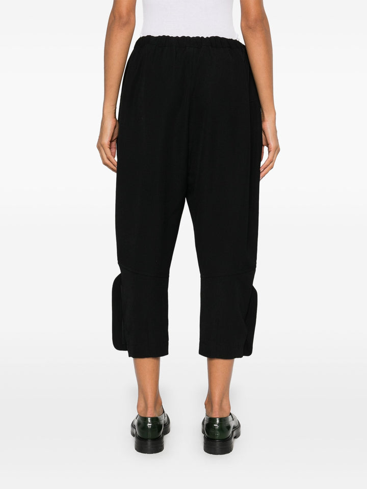 Wool Thick Gabardine Pants