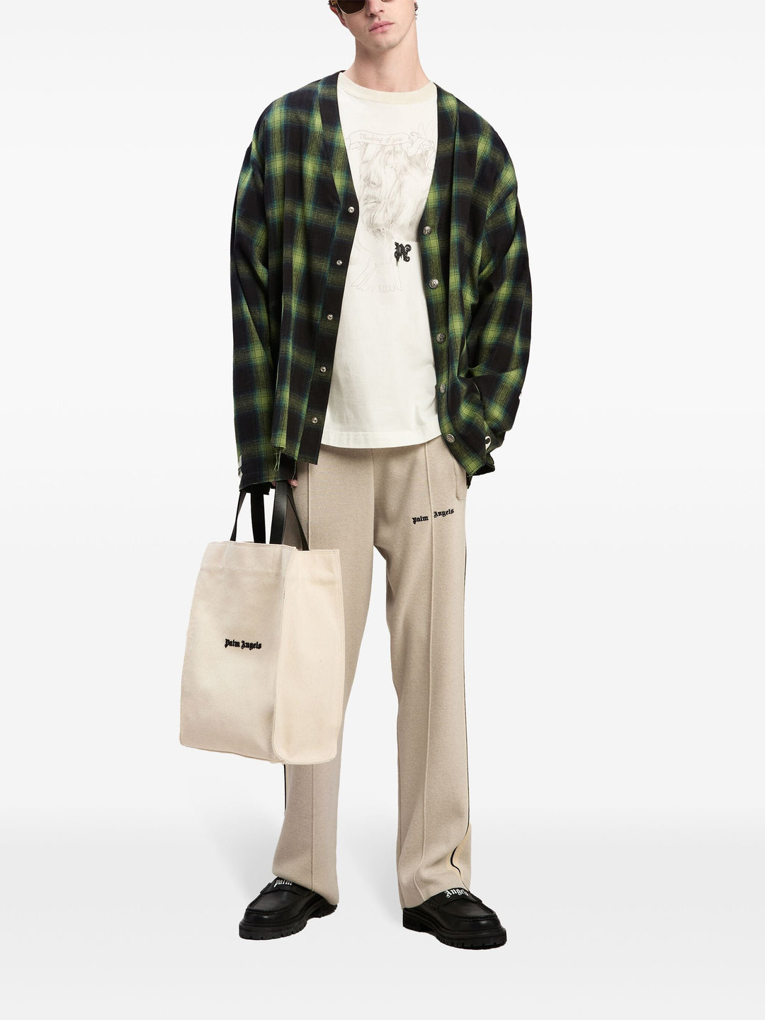 Portrait Pencil Over Tee