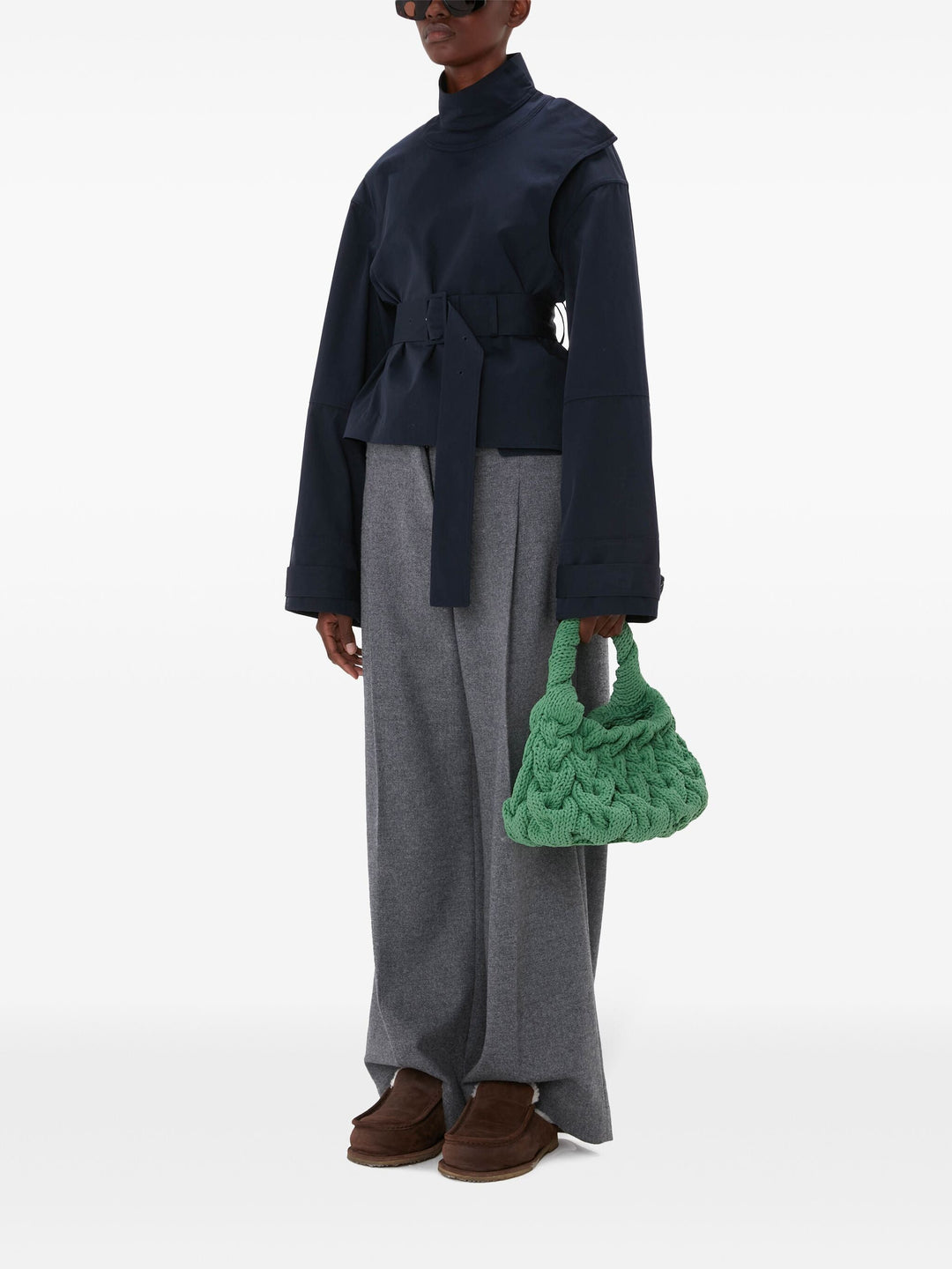 Cable Knit Bag