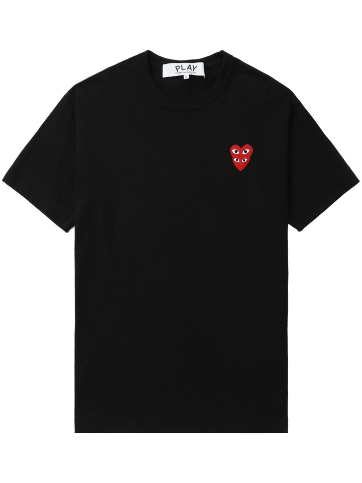 Stacked Red Emblem Tee