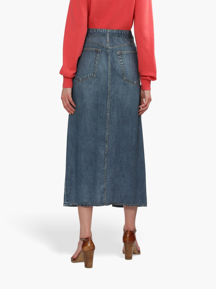 Liquid Miramar Clara Midi Skirt