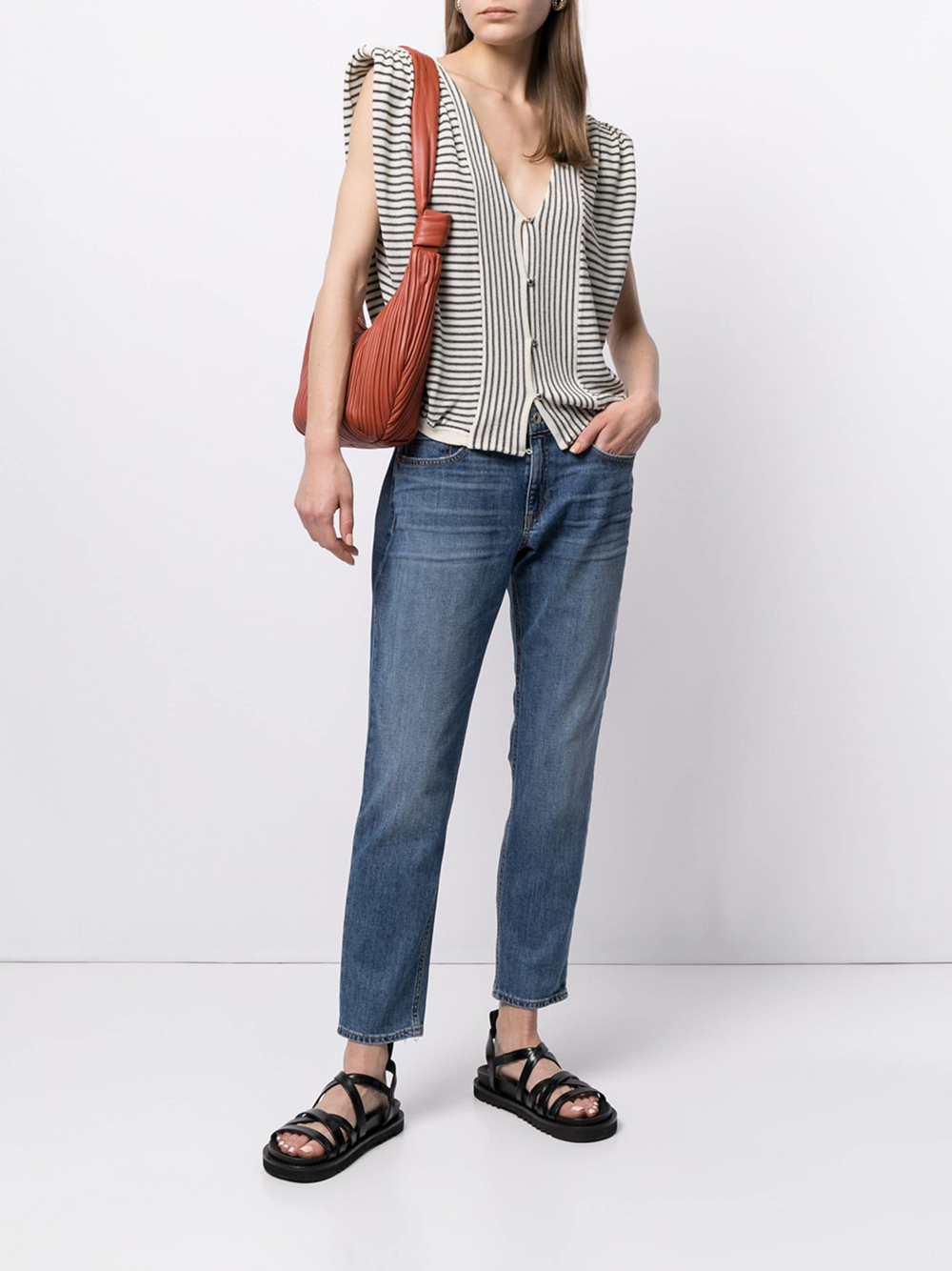 rag & bone Dre Boyfriend Low-Rise Slim Jeans - view 2