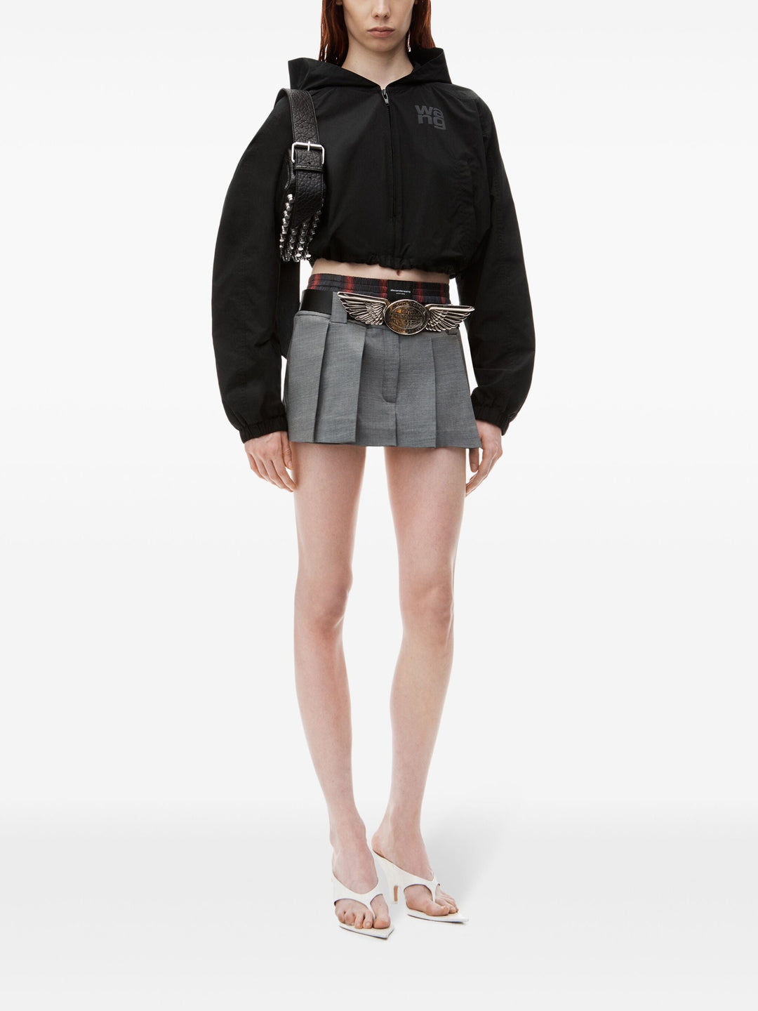 Ricco Mini Crossbody Bag In Lambskin Leather