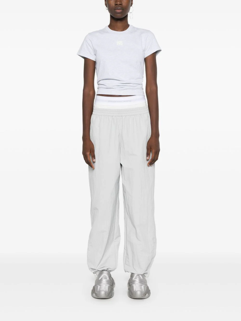 Essential Logo Shrunken Short-Sleeve Tee In Organic Cotton