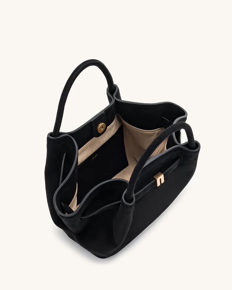 Hana Mini Faux Suede Tote Bag