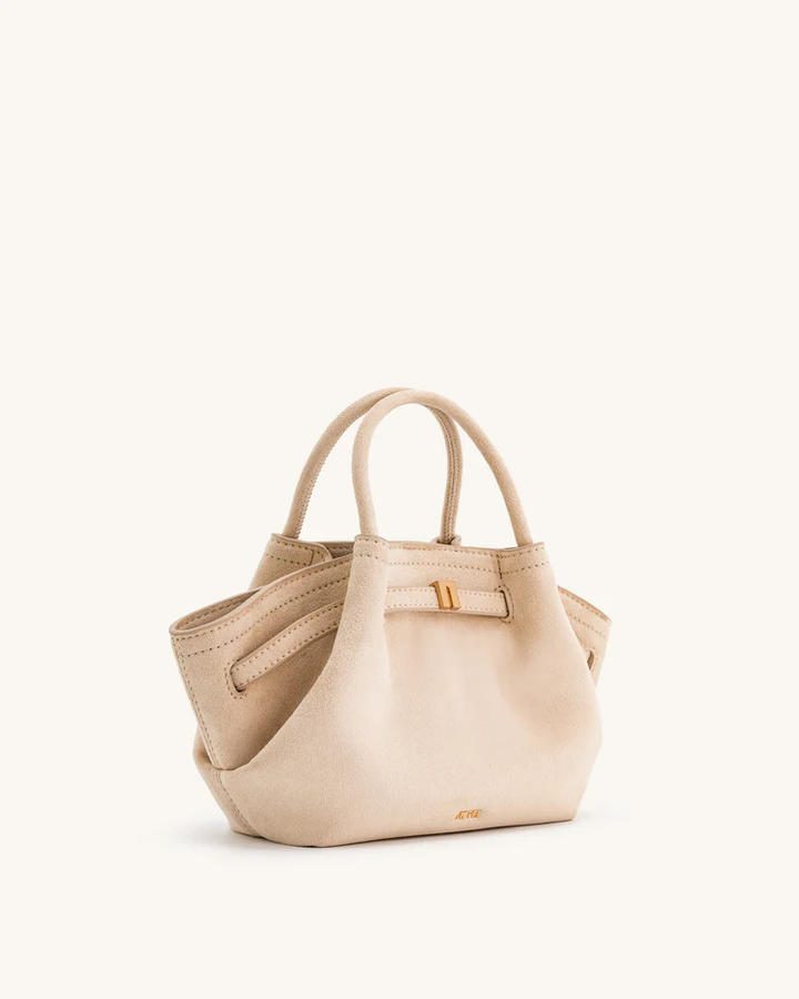Hana Mini Faux Suede Tote Bag