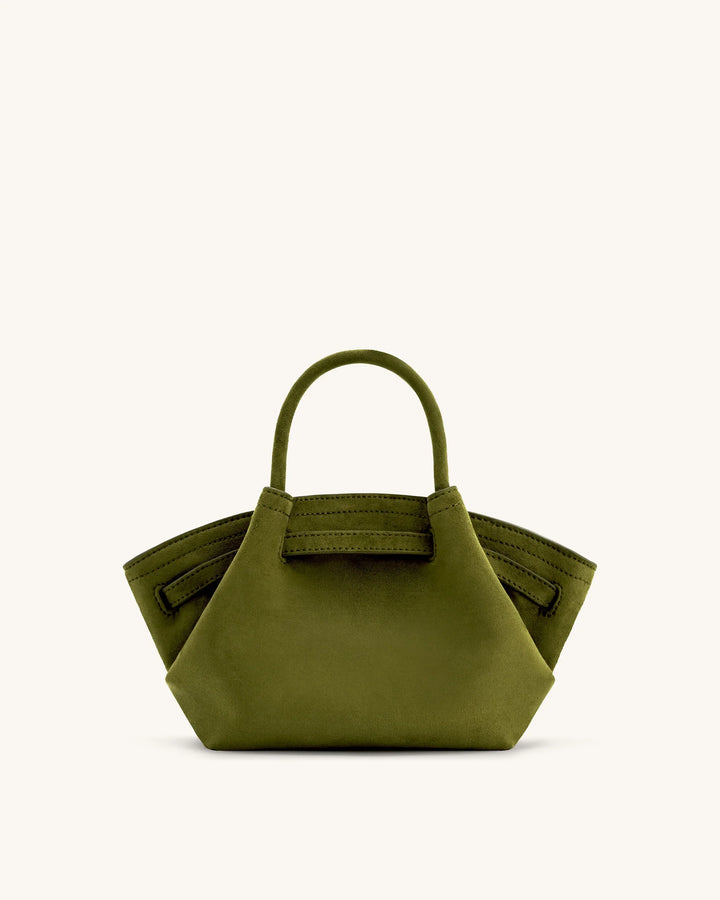 Hana Mini Faux Suede Tote Bag