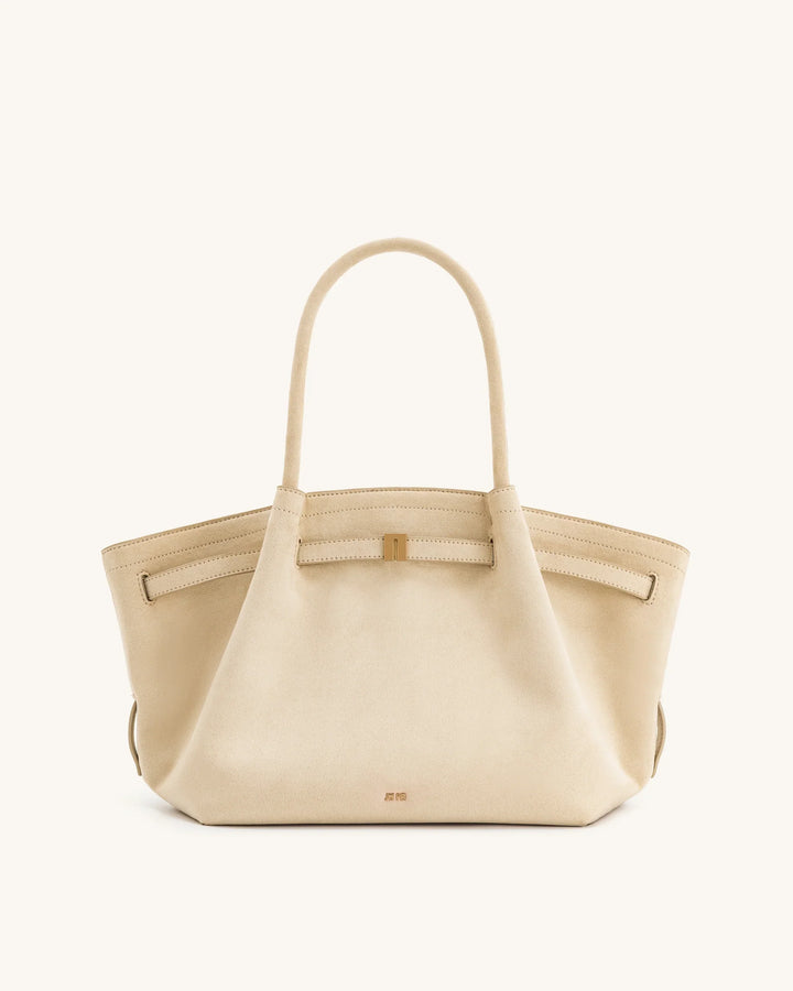 Hana Medium Faux Suede Tote