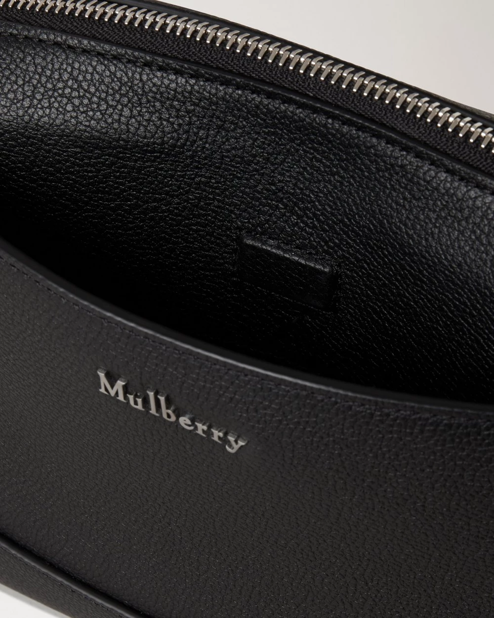 Small Farringdon Messenger Black Small Pebble Grain