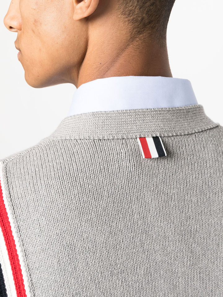 Fun Mix Jersey Stitch Relaxed Cardigan Men