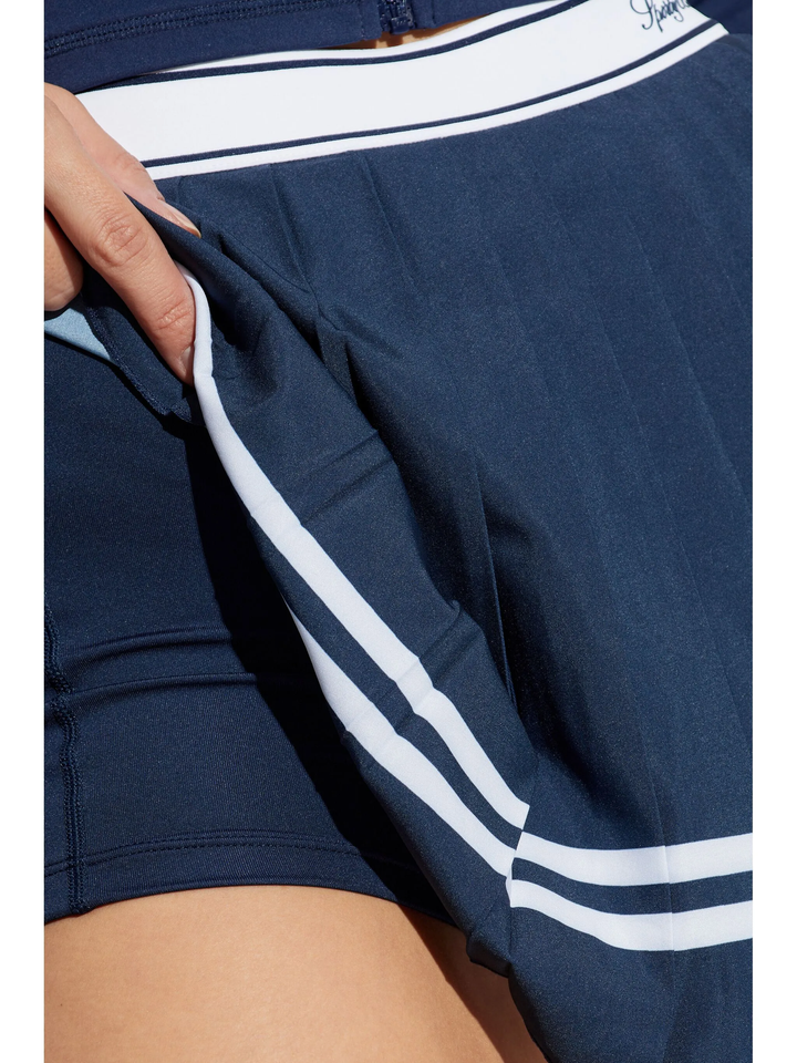 Vendome Script Pleated Skirt
