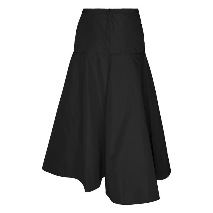 Sheen Parachute Poly Long Skirt