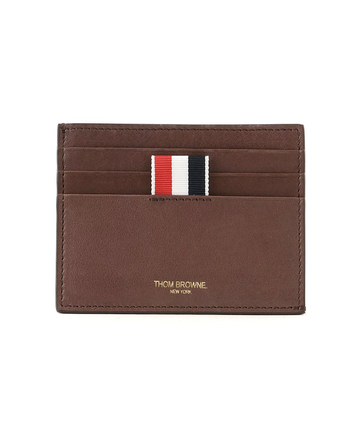 Soft Calf Leather Single Card Holder Men
