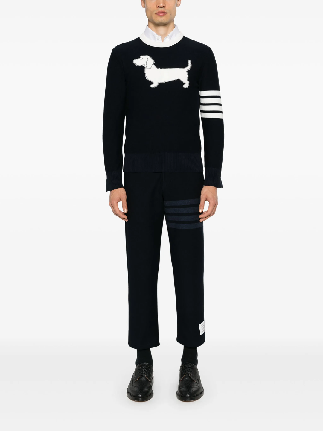 Cotton 4-Bar Hector Pullover Men