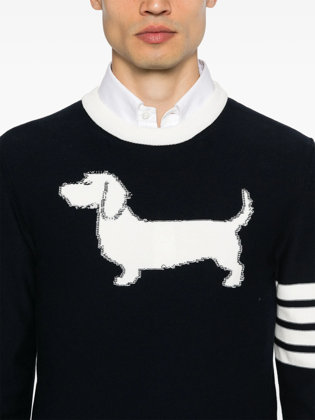 Cotton 4-Bar Hector Pullover Men