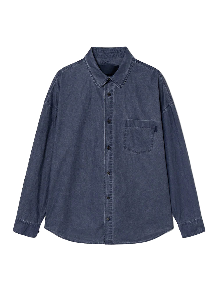 Coated Cotton Shirt