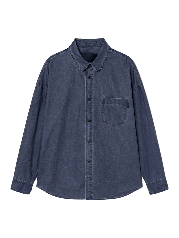 Coated Cotton Shirt