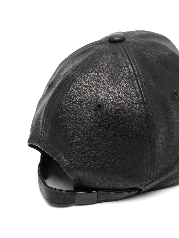 Leather Ball Cap