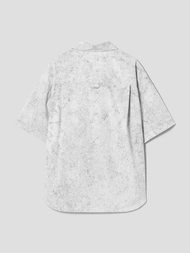 Coal Cotton T-Collar Short Sleeve Shirt