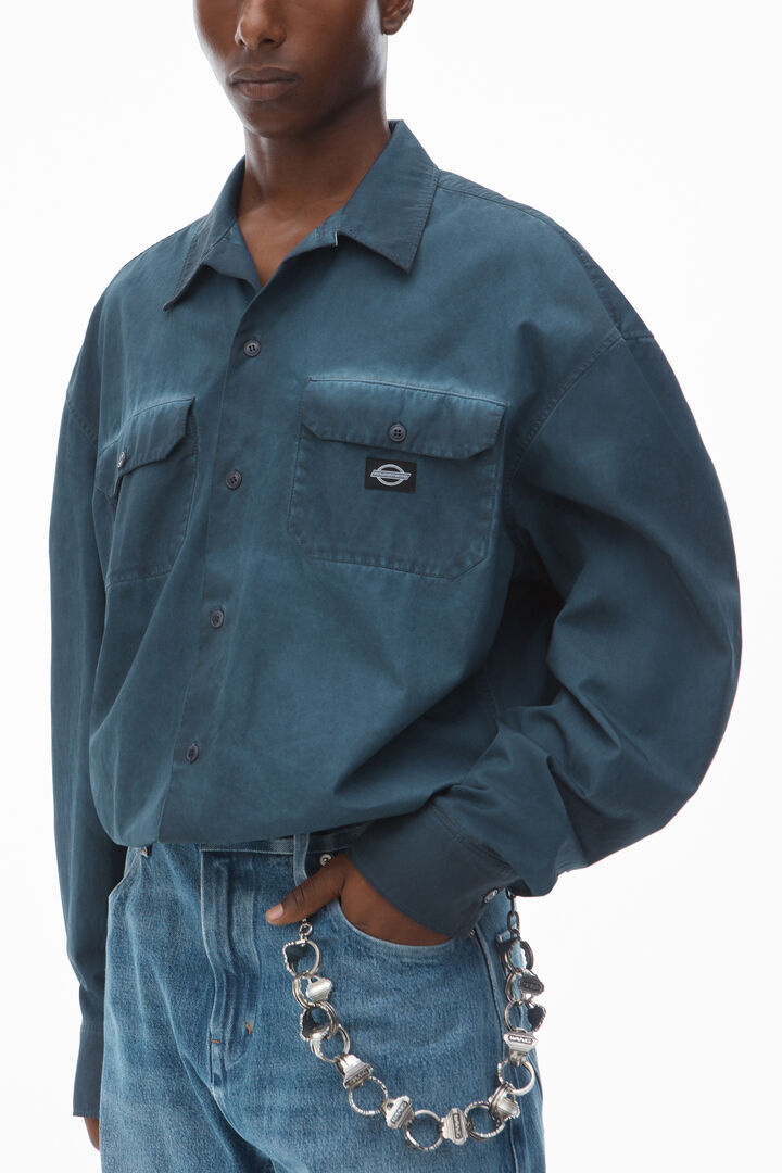 Oversized Workwear Cotton Shirt