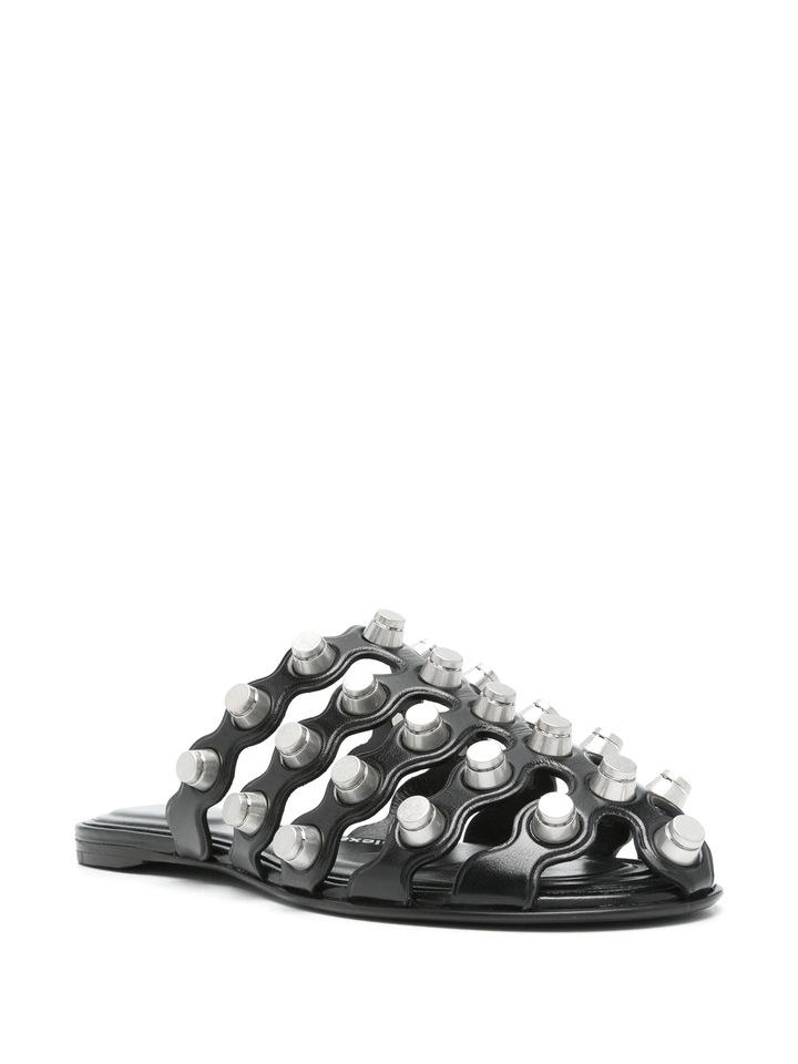 Rexa Cage Leather Slide