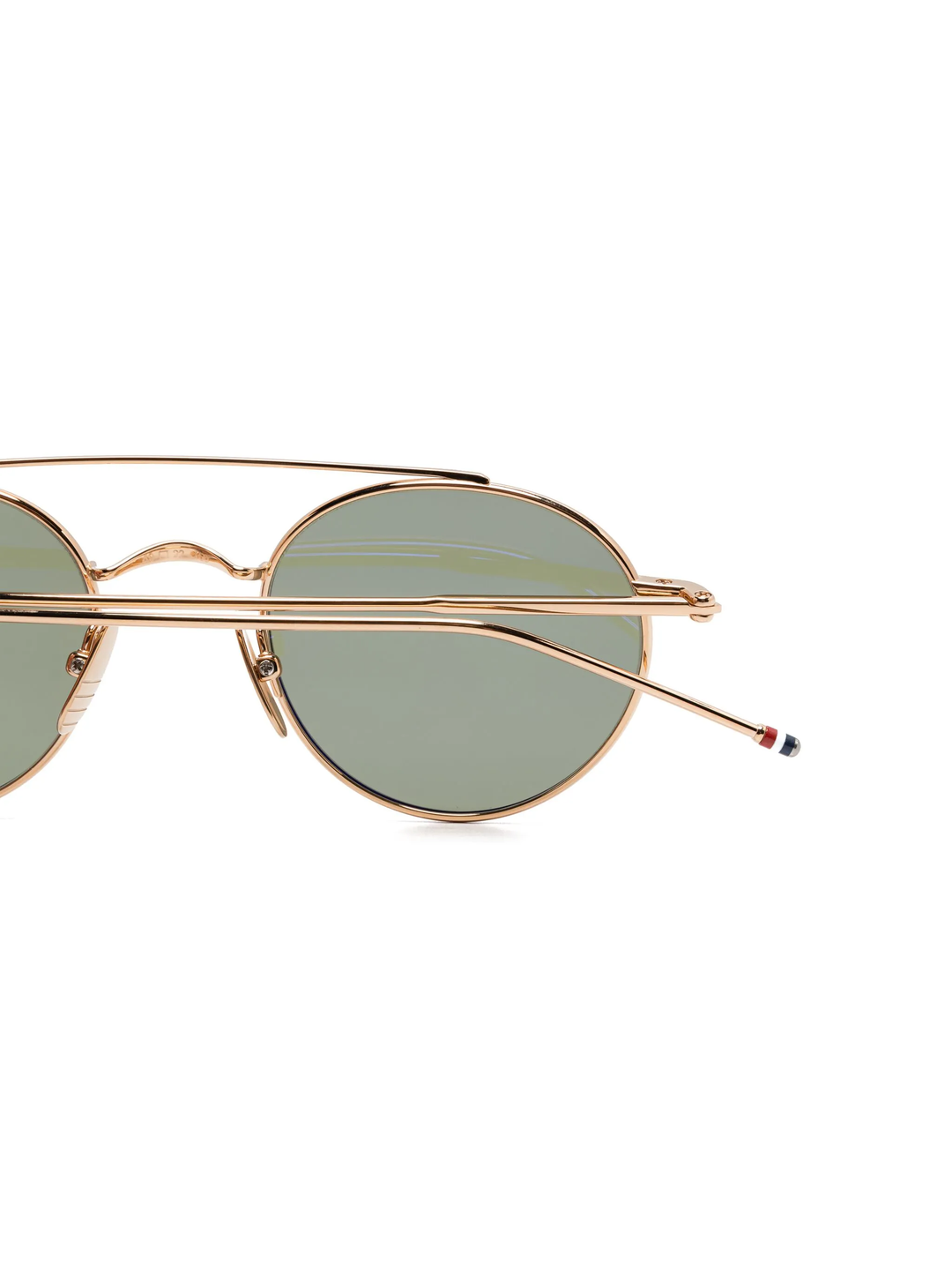 Oval Sunglasses In Titanium Unisex