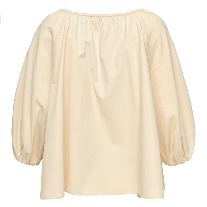 Tumbled Cotton Flare Top