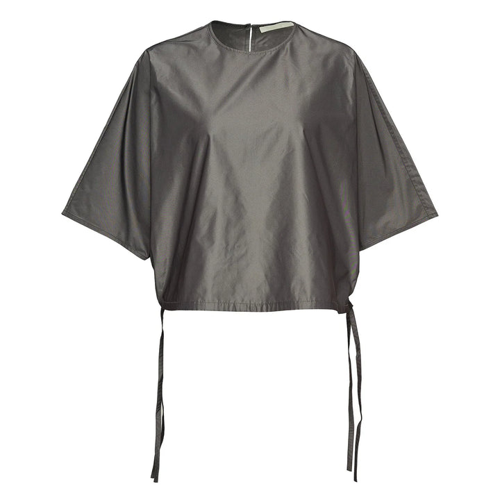 Poly Chambray Taffeta Batwing Top