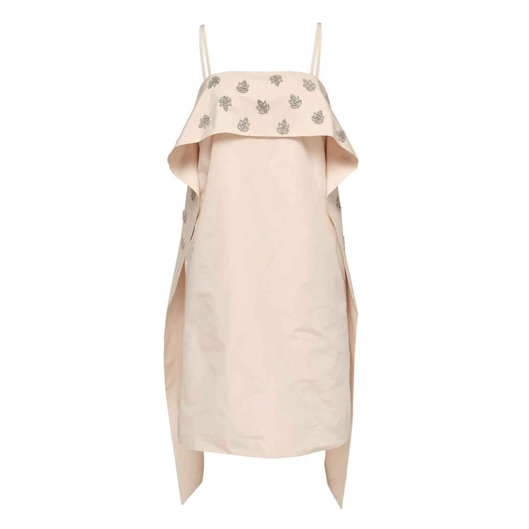 Poly Chambray Soft Taffeta Dress