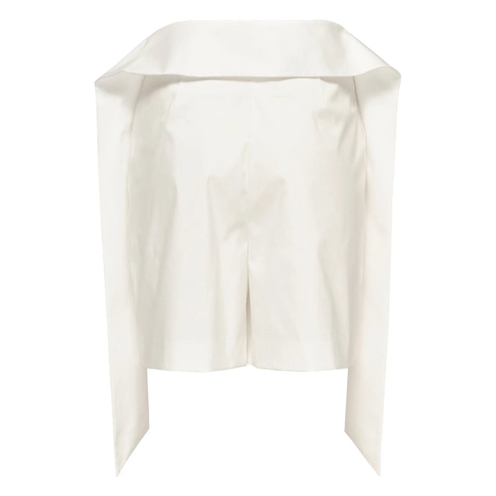 Sheen Cotton Poly Stretch Tie Shorts