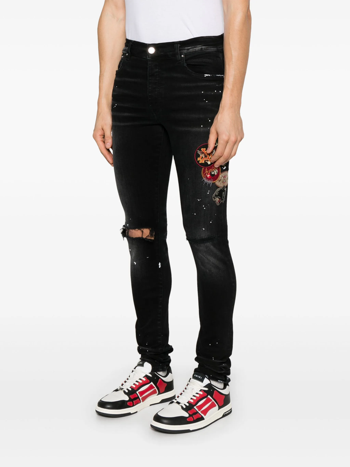 Vintage Patch Skinny Jean