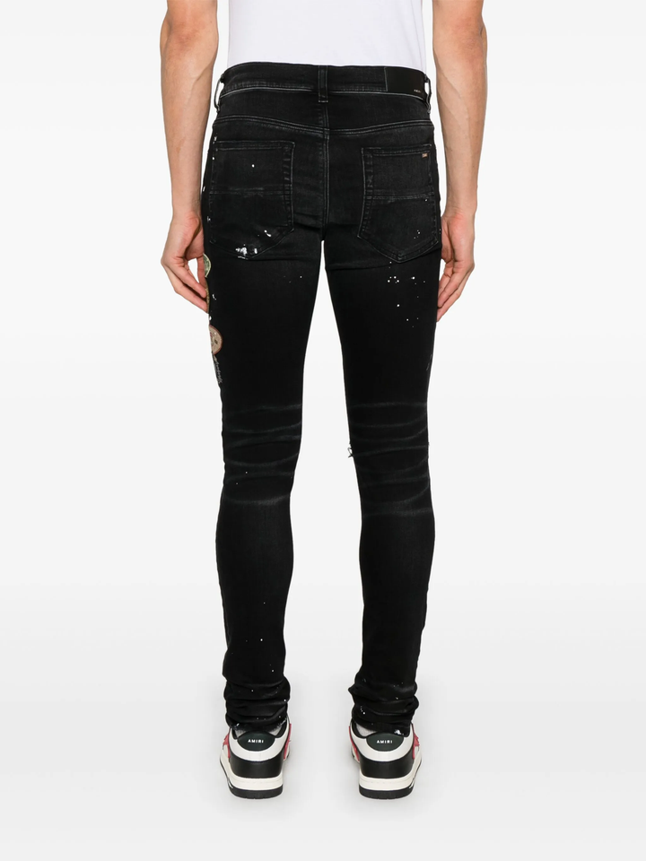 Vintage Patch Skinny Jean