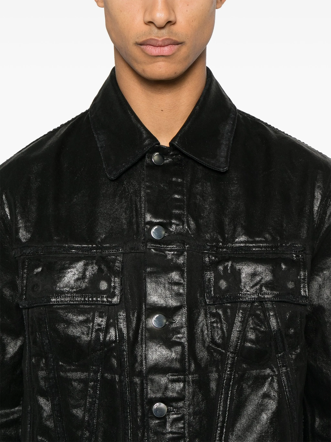 Waxed Ma Quad Printed Interior Jeans