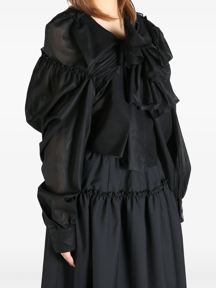 Cotton Organdy Shirt