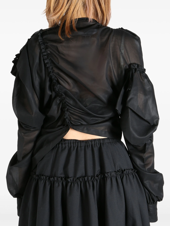 Cotton Organdy Shirt