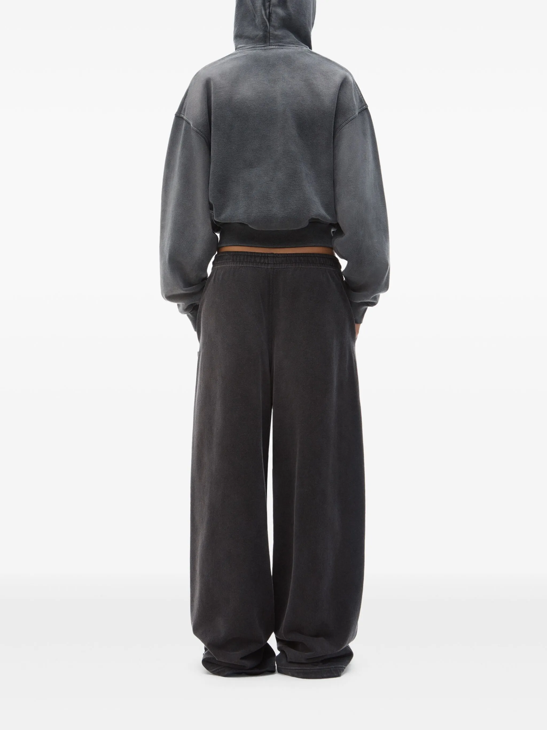 Zip Up With Rhinestone Drawcord Sweater