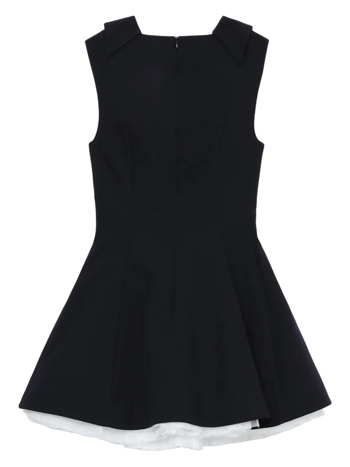 Puffy Sleeveless Dress