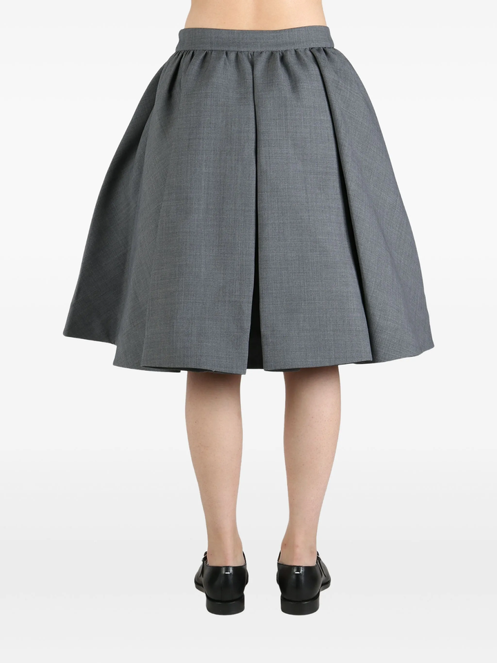 Silhouette Pleated Skirt