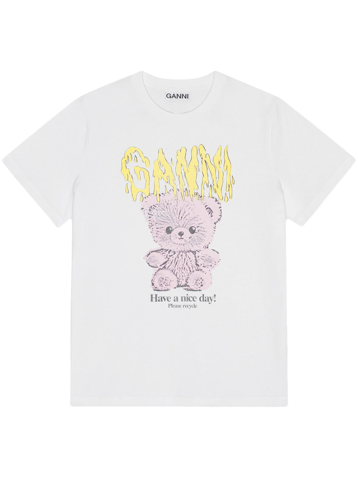 Basic Jersey Teddy Relaxed T-Shirt